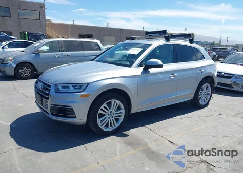 2018 Audi Q5 2.0T Premium/2.0T Tech Premium from USA, damaged, VIN WA1BNAFY3J2205101